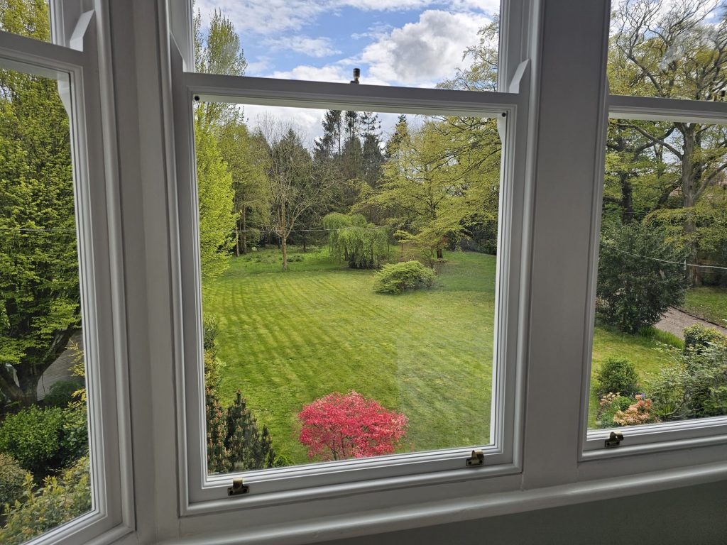 vacuum glazing installed into a heritage building